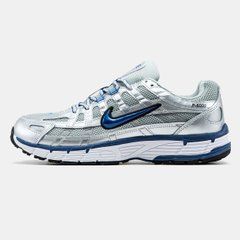 Кросівки Nike P-6000 White Light Aqua, Сріблястий, 41