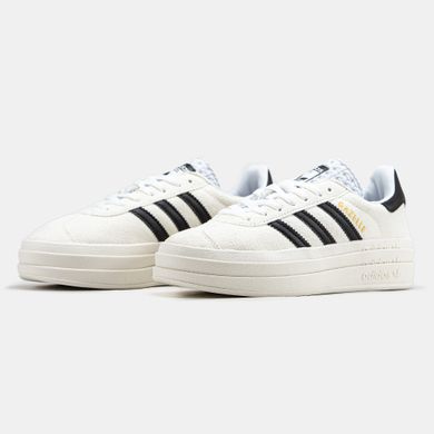 Кросівки Adidas Gazelle Bold WHITE (Білий), Білий, 37