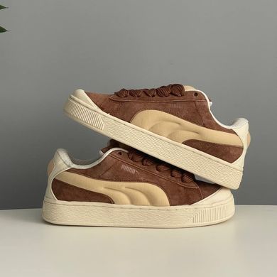 Кросівки Puma Suede XL Crush Preserves Beige Brown, Коричневий, 36