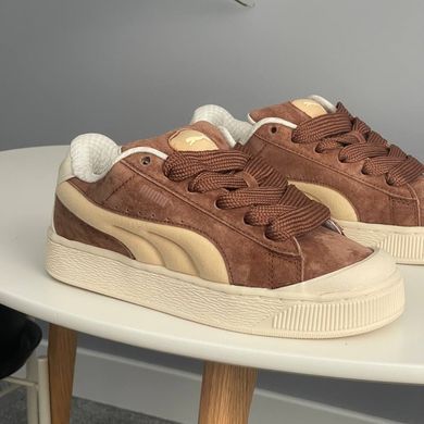 Кросівки Puma Suede XL Crush Preserves Beige Brown, Коричневий, 36