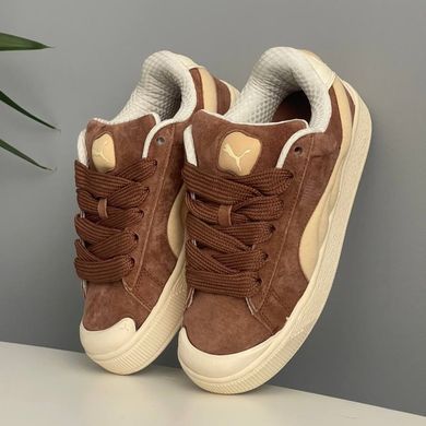 Кросівки Puma Suede XL Crush Preserves Beige Brown, Коричневий, 36