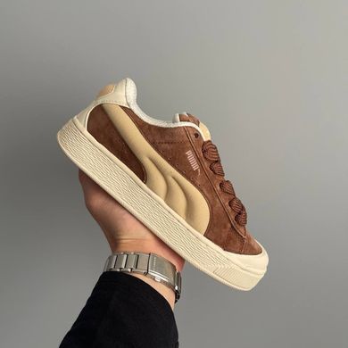 Кросівки Puma Suede XL Crush Preserves Beige Brown, Коричневий, 36