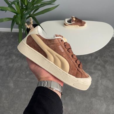 Кросівки Puma Suede XL Crush Preserves Beige Brown, Коричневий, 36