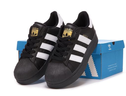 Кросівки Adidas Superstar XLG Black, Чорний, 36