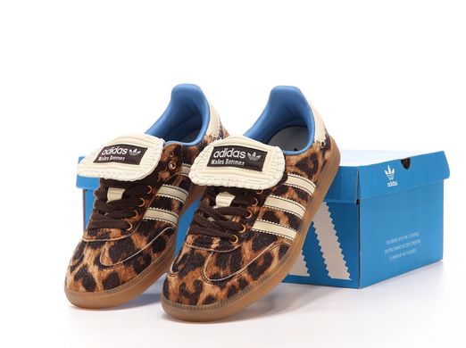 Кросівки Adidas Samba PONY WALES BONNER LEOPARD, Коричневий, 38