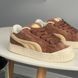 Кросівки Puma Suede XL Crush Preserves Beige Brown, Коричневий, 36