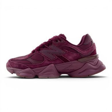 Кросівки New Balance 9060 Burgundy, Бордовий, 36