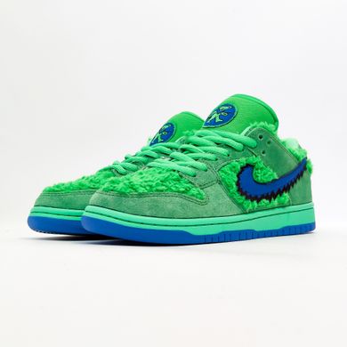 Кросівки Nike SB Dunk Low Grateful Dead Bears Green (Зелений), Зелений, 37