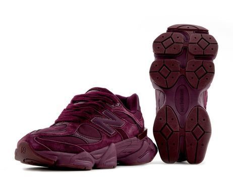 Кросівки New Balance 9060 Burgundy, Бордовий, 36