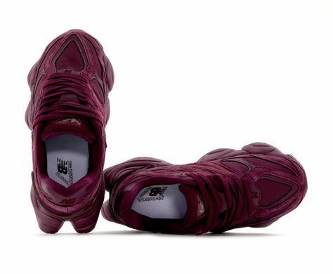 Кросівки New Balance 9060 Burgundy, Бордовий, 36