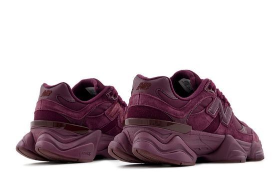 Кросівки New Balance 9060 Burgundy, Бордовий, 36