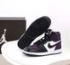 Кросівки Nike Air Jordan 1 High Violet Black White , Фіолетовий, 40