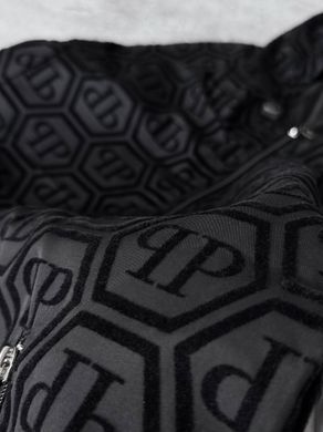 Вітрівка Philipp Plein Чорна (Весна/Осінь), Чорний, S