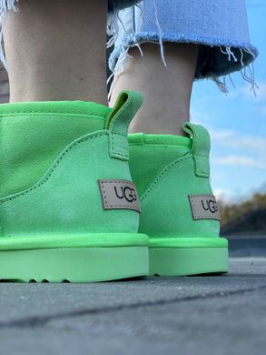 Ugg Classic Ultra Mini Parakeet Green ❄️, Зелений, 36