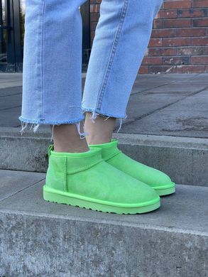 Ugg Classic Ultra Mini Parakeet Green ❄️, Зелений, 36