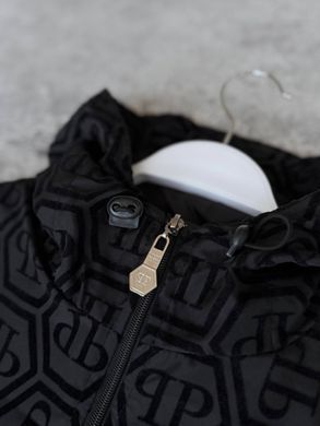 Вітрівка Philipp Plein Чорна (Весна/Осінь), Чорний, S