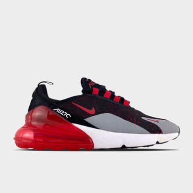 Кросівки Nike Air Max 270 Black Red (Чорний), Комбінований, 41
