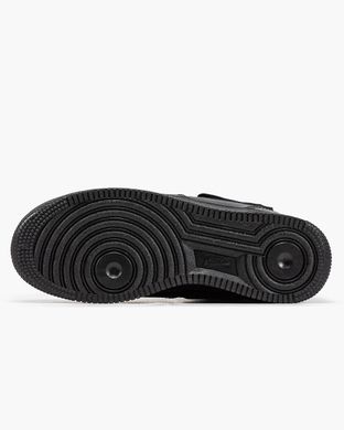 Зимові кросівки Nike Air Force 1 High Black ХУТРО❄️(Чорний), Чорний, 41