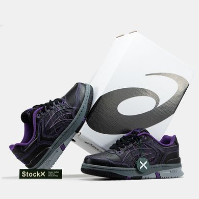 Кросівки Asics EX89 Black Violet, Чорний, 40