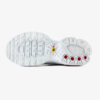 Кросівки Nike Air Max TN Plus White Red, Білий, 41