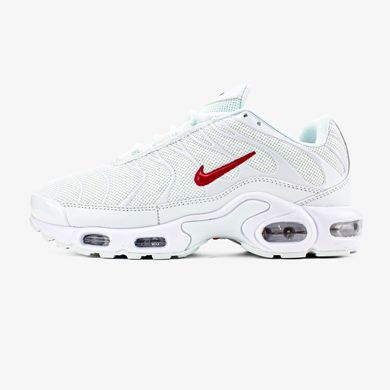 Кросівки Nike Air Max TN Plus White Red, Білий, 41