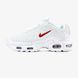 Кросівки Nike Air Max TN Plus White Red, Білий, 41