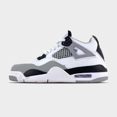Кросівки AIR JORDAN 4 Retro Military Black (Білий), Білий, 36