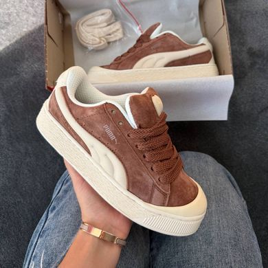 Кросівки Puma Suede XL Crush Preserves Beige Brown, Коричневий, 36