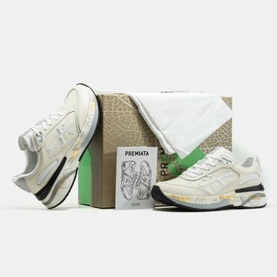 Кросівки Premiata Moerun White PREMIUM, Білий, 40