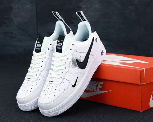 Кросівки Nike Air Force 1 LV 8 White Black Low , Білий, 36