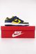 Кросівки Nike SB Dunk Michigan (Синьо-жовтий), Комбінований, 36