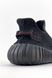Кросівки Adidas Yeezy Boost 350 v2 Static Refkective Black (Чорний), Чорний, 40