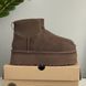 Черевики UGG Classic Mini Dipper Chocolate ❄️, Коричневий, 36