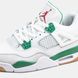 Кросівки Nike Air Jordan 4 SB Pine Green (Білий), Білий, 40