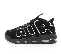 Кросівки Nike Air More Uptempo Black (Чорний), Чорний, 41