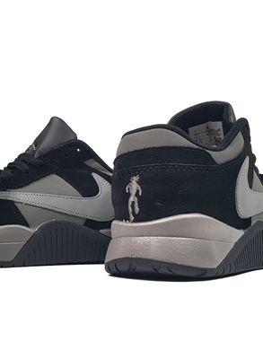 Кросівки Travis Scott × Nike Jordan Cut The Check •Black Grey•, Чорний, 41