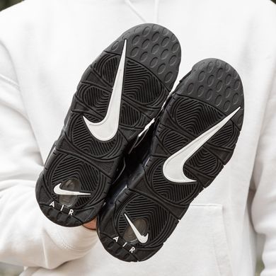 Кросівки Nike Air More Uptempo Black (Чорний), Чорний, 41