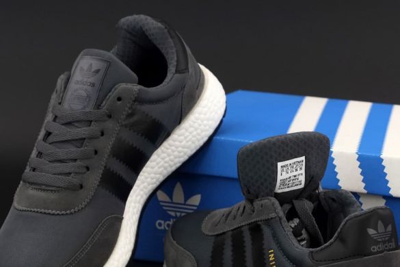 Кросівки Adidas Iniki Black White (Чорні ), Чорно-білий, 41