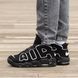 Кросівки Nike Air More Uptempo Black (Чорний), Чорний, 41
