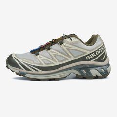 Вологостійкі кросівки Salomon XT-6 Vintage Khaki Gore-Tex, Сірий, 40