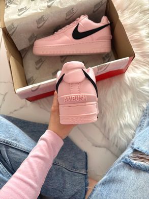 Кросівки Nike Air Force 1 Low x Ambush Pink Black, Рожевий, 37