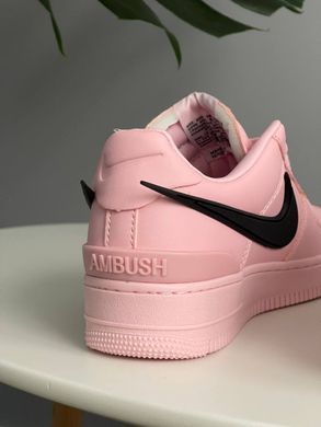 Кросівки Nike Air Force 1 Low x Ambush Pink Black, Рожевий, 37