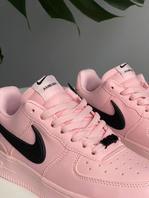 Кросівки Nike Air Force 1 Low x Ambush Pink Black, Рожевий, 37