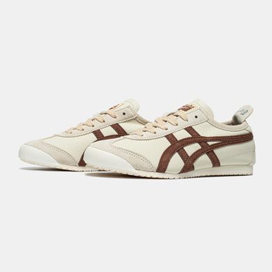 Кросівки Onitsuka Tiger Mexico 66 Cream / Mineral Brown, Білий, 36