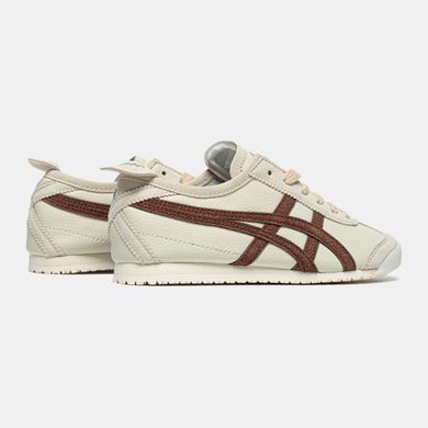 Кросівки Onitsuka Tiger Mexico 66 Cream / Mineral Brown, Білий, 36