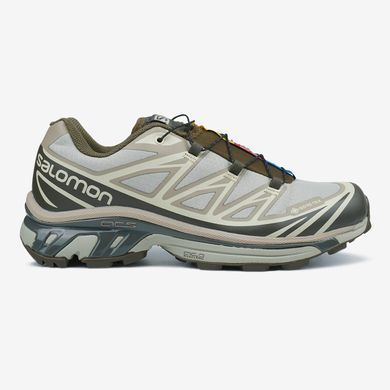 Вологостійкі кросівки Salomon XT-6 Vintage Khaki Gore-Tex, Сірий, 40