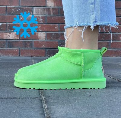 Ugg Classic Ultra Mini Parakeet Green ❄️, Зелений, 36