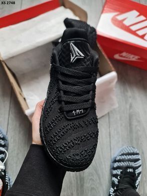 Баскетбольні кросівки NIKE JA 3 Black Ninja, Чорний, 41
