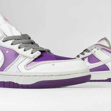 Кросівки Nike SB Dunk Low x No Brainer PSD, Фіолетовий, 38