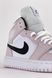 Кросівки Nike Air Jordan 1 Retro Bareely Rose (Рожевий) , Рожевий, 36